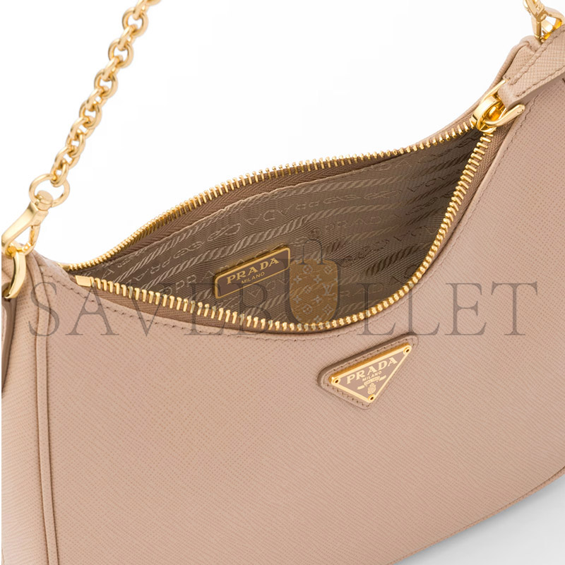 PRADA RE-EDITION 2005 SAFFIANO LEATHER BAG 1BH204 (22*18*6cm)